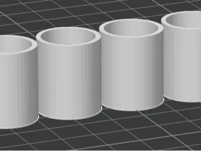 5/8 to 3/4 inches dowel adapter