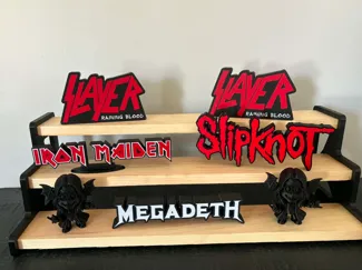 3 Tiered Display Shelf Brackets — 1×4 Board