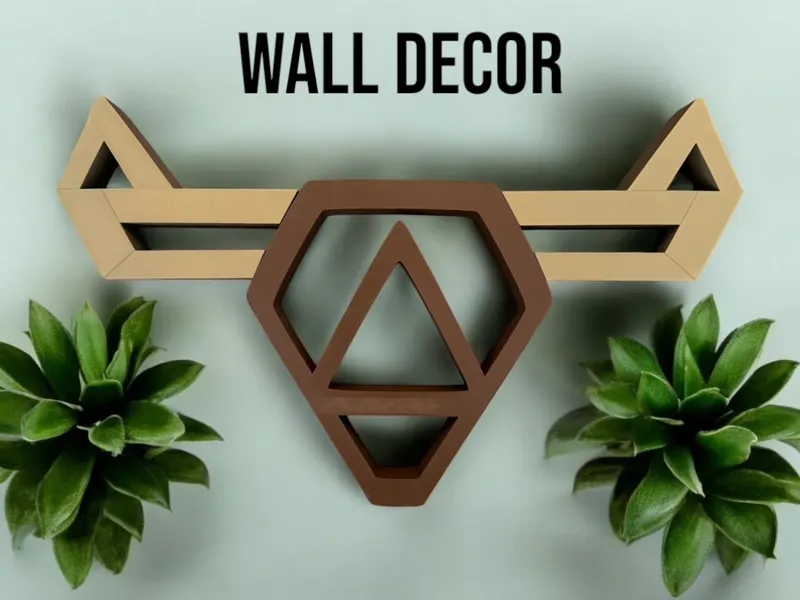 Cow head Shelf/Wall Decor