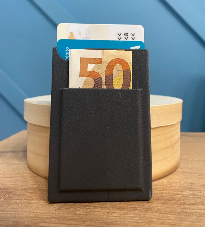 Slim Wallet with & without clamp