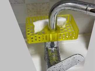 Disposable Cotton Wipes Basket Fits 25mm Faucet