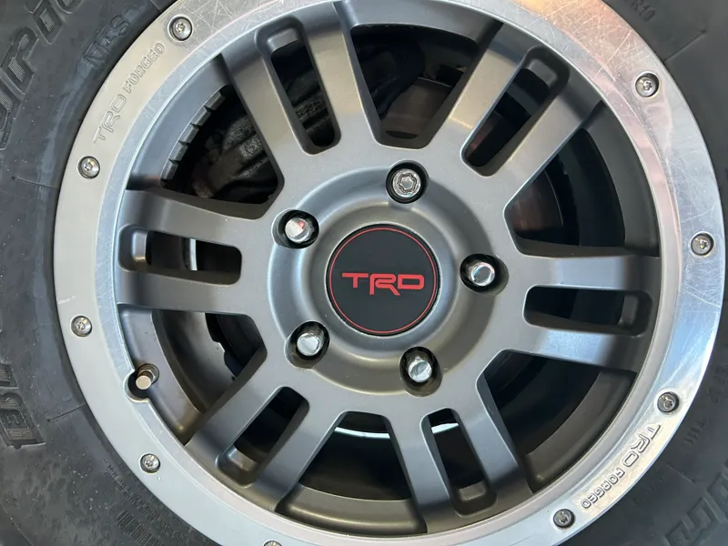 TRD Rock Warrior 85mm Wheel Cap