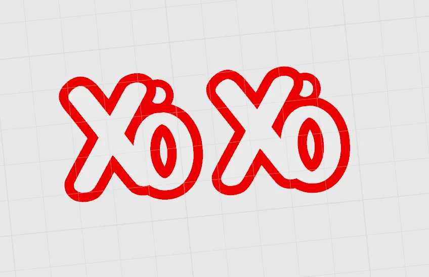 Xo Valentines Day Earrings view 2