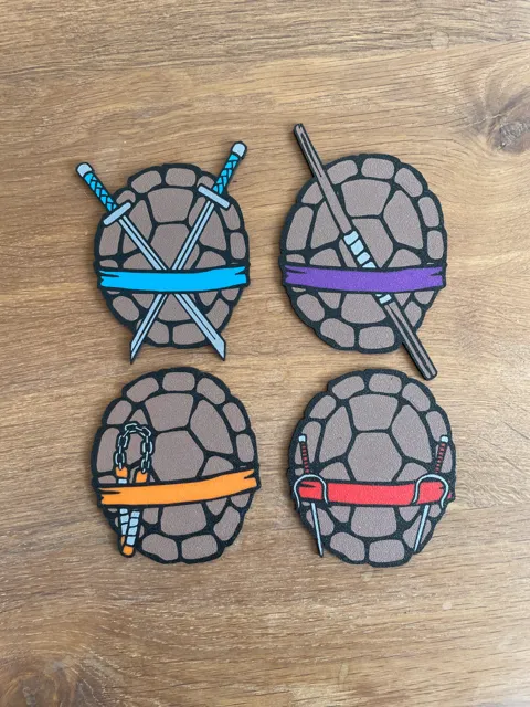 Ninja Turtle Coaster Set / 4 colors each / TMNT / view 2