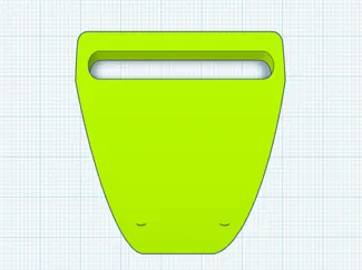 Clamp for Leatt Knee Guards - Simple no Skull