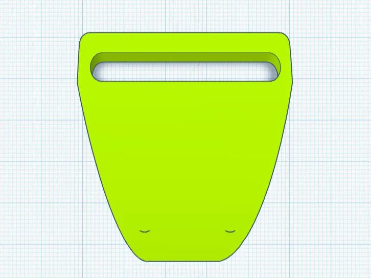 Clamp for Leatt Knee Guards - Simple no Skull