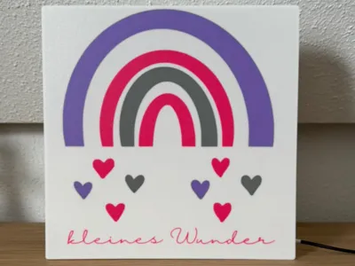 Rainbow Lightbox – „Little Wonder“