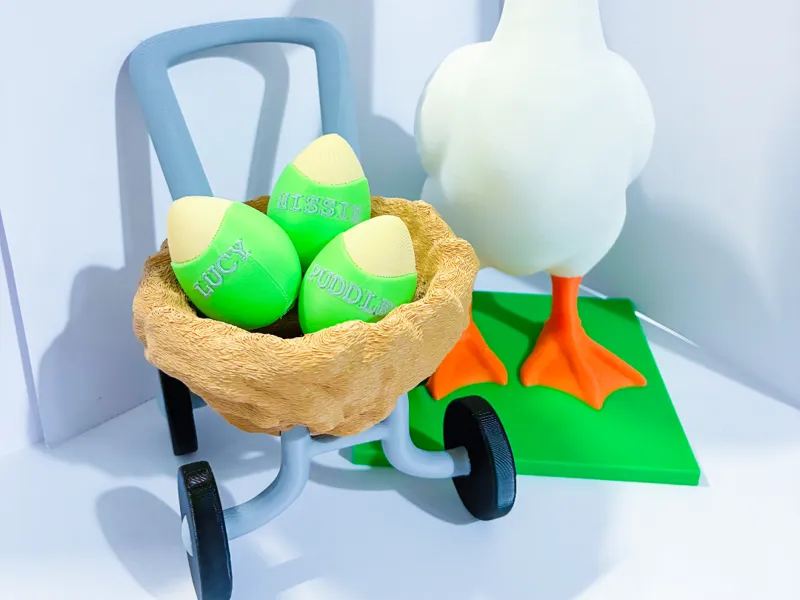 Baby Gosling Nest Stroller Desk Goose Gear