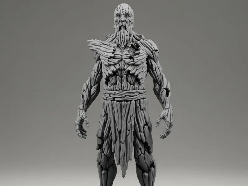 Druid DND figure