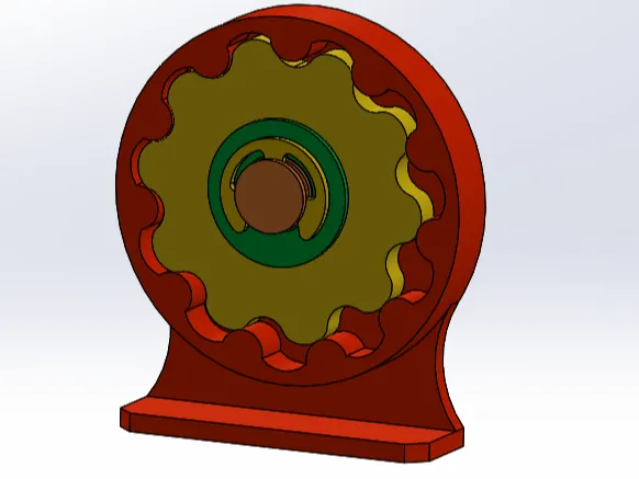 Cycloidal Gearbox Model