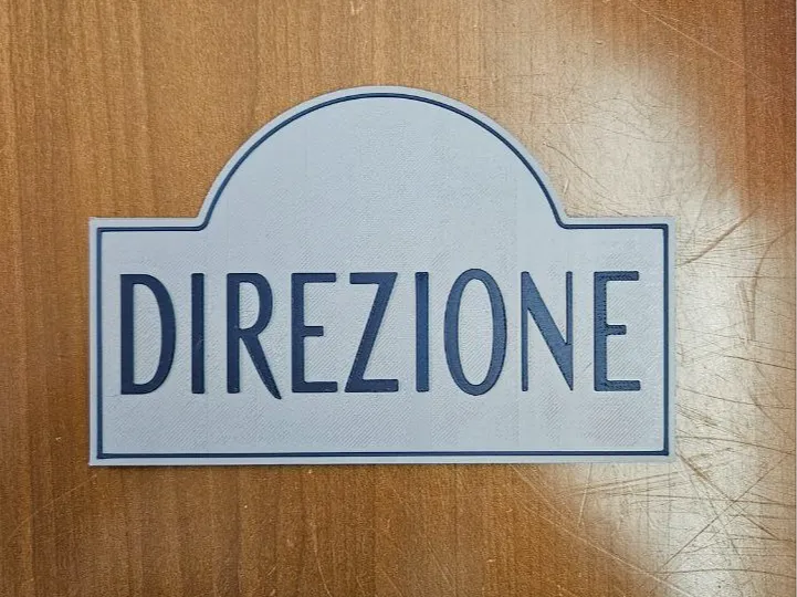Placchetta "Direzione"
