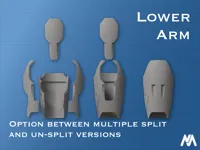 Lower Arm 4 pieces