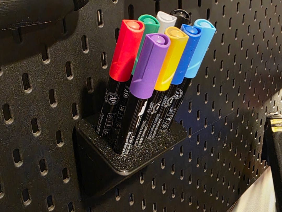 ikea Skadis Paint Marker Holder