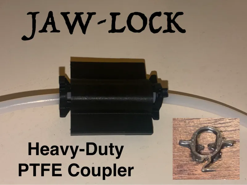 PTFE Coupler: New JAW-LOCK Technology