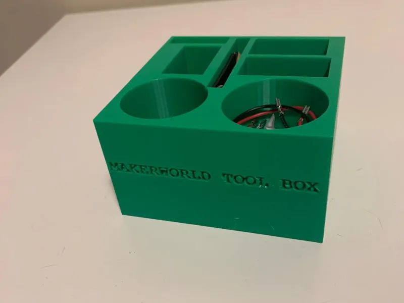 Maker beginner kit organizer