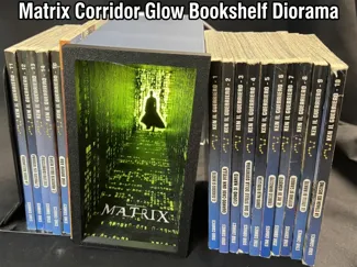 Book Nook con effetto prospettiva