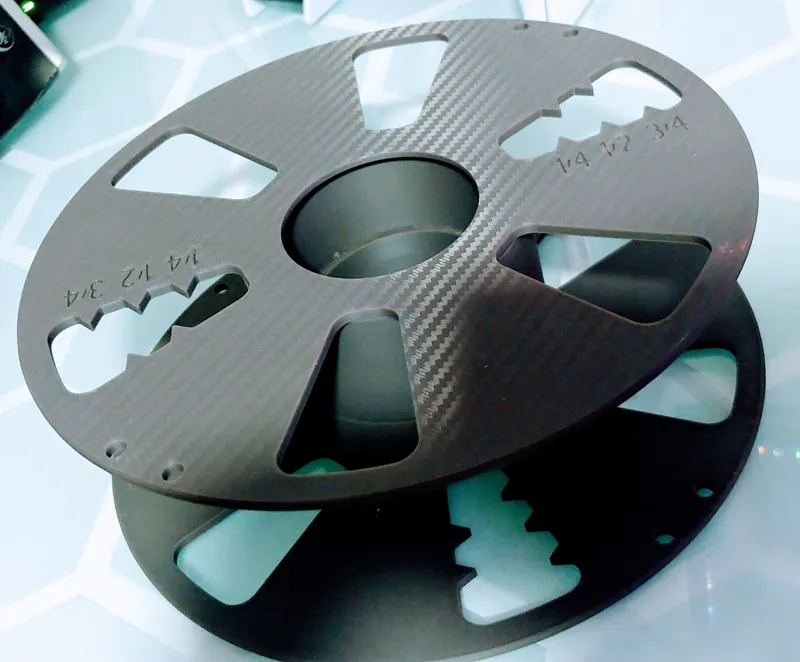 Bambu AMS Compatible Filament Spool profile and plates ready