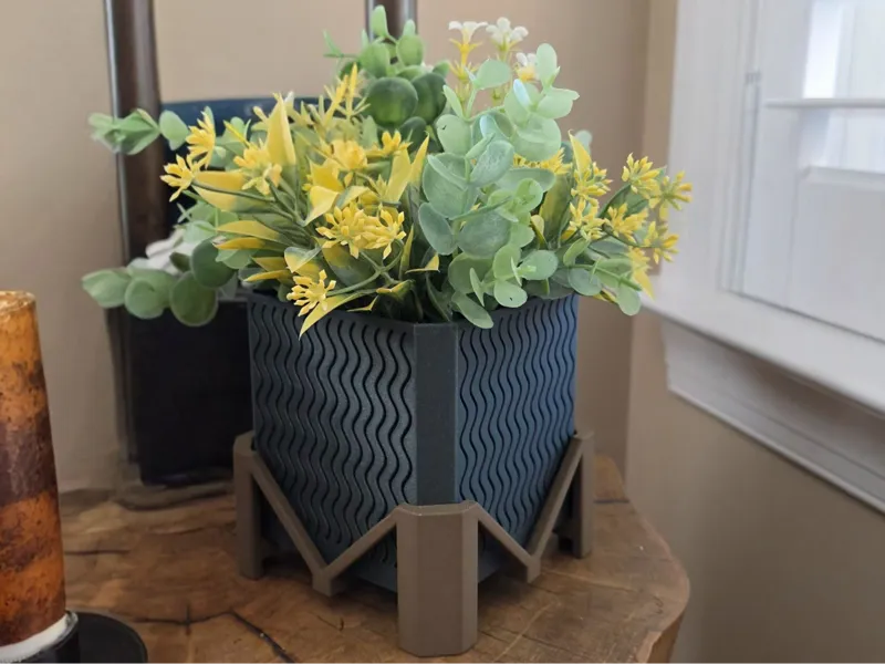 Octagonalish Flower Pot
