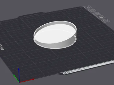 Monitor Light Puck Angled Stand