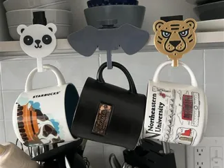 Space-Saving Animal Hook