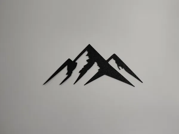 Shattered Ridge - Décoration murale montagne fracturée