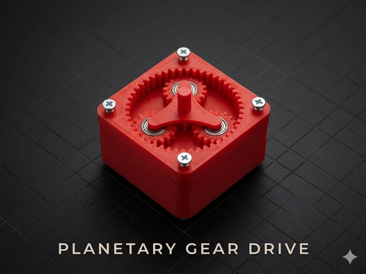 Compact Planetary Gearbox Nema 17