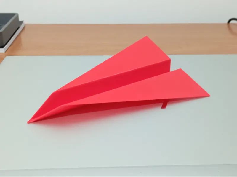 Desk paper airplane