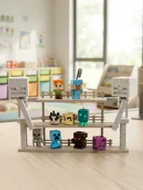 Поставка за фигурки Minecraft Skeleton Display Shelf Kinder Joy