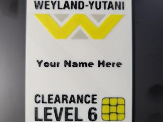 Weyland-Yutani ID Card