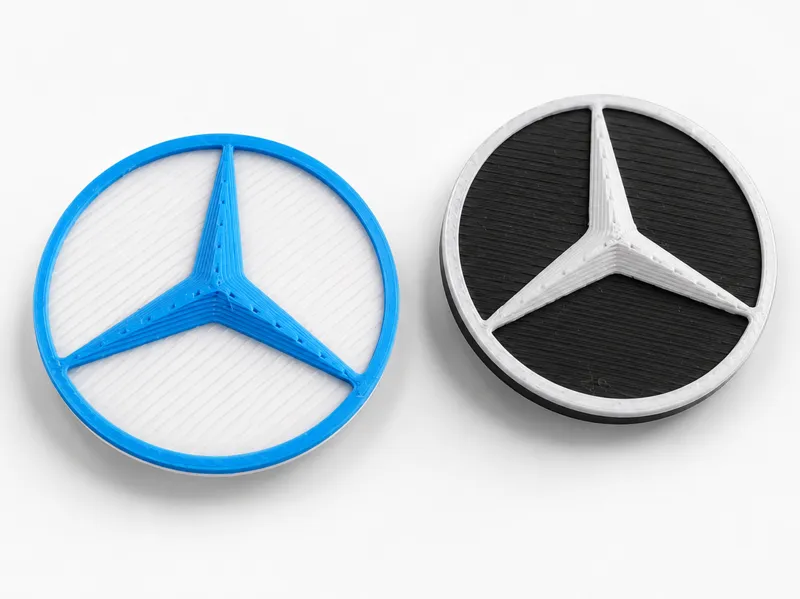 Mercedes Fidget Token. Lucky Coin EDC. 