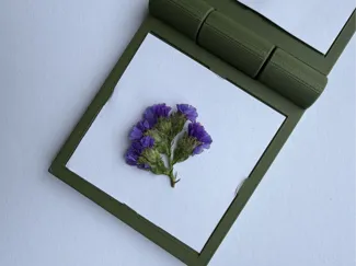 Print in place flower press