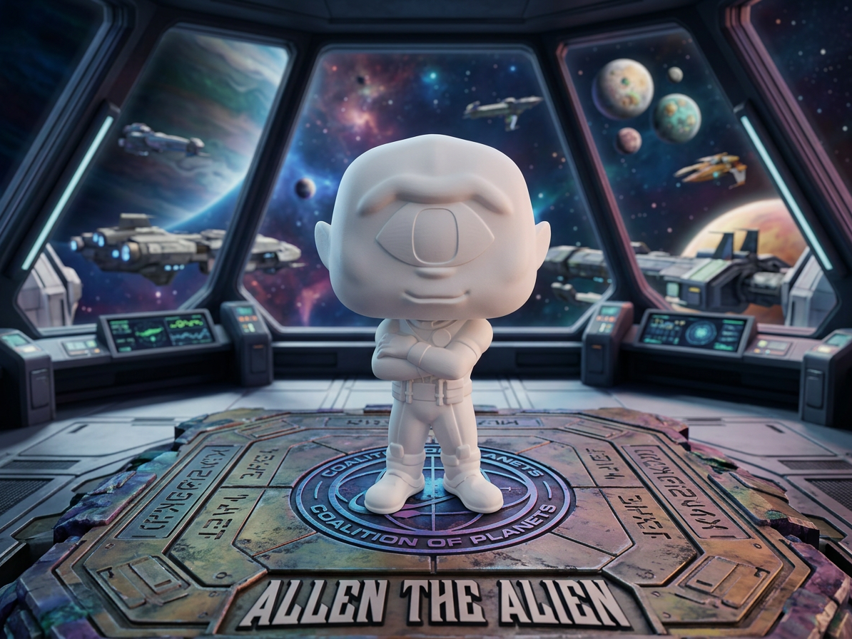 Allen The Alien Chibi
