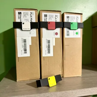 Box Mounted Filament Swatch Holder