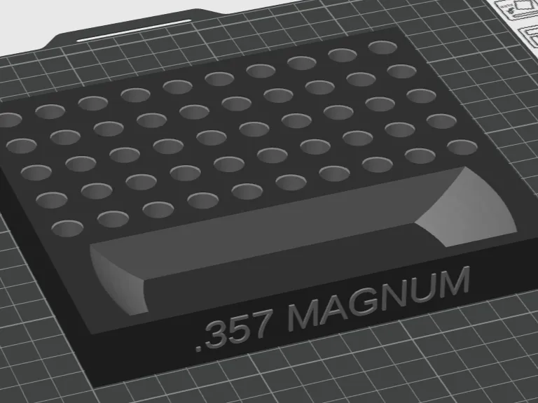 357 Magnum Reloading Tray