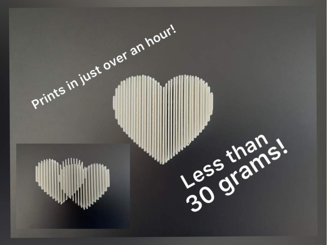 Quantum heart fidget toy