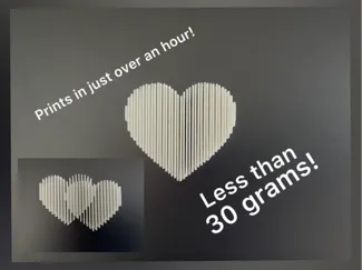 Quantum heart fidget toy