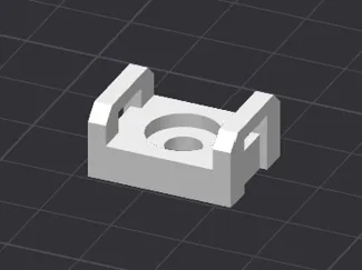 cable tie saddle mount