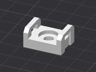 cable tie saddle mount