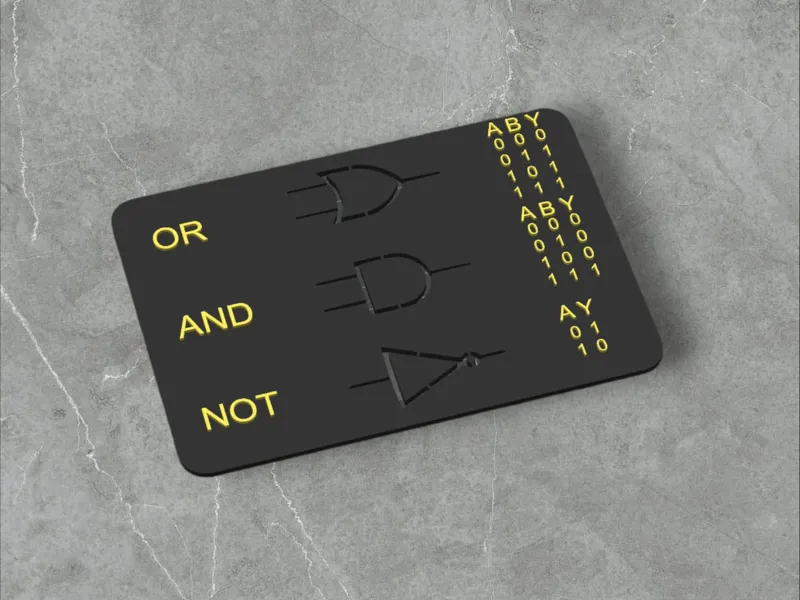Simple logic gates template 
