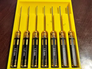 Precision Screwdriver holder gridfinity 4x8