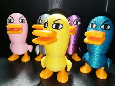 Duck Ji Ji finger puppet toy - Lop King: World