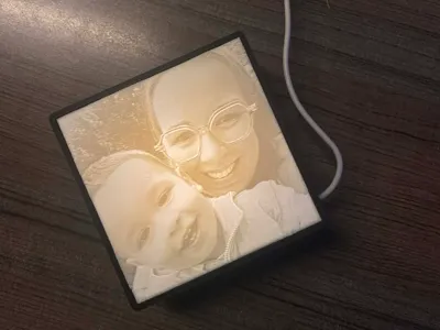 Lithophane frame 10x10