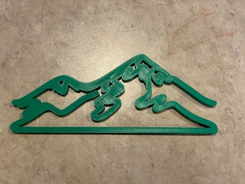 Mountainous Silhouette