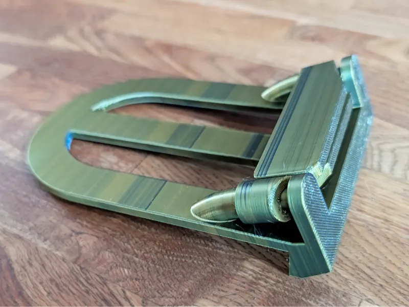 Folding mobile phone stand