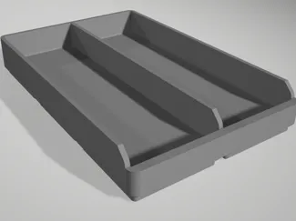 Gridfinity Filament Clip Tray for A1 Mini