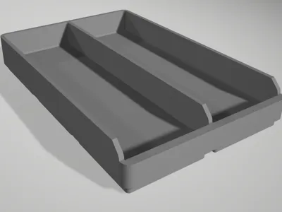 Gridfinity Filament Clip Tray for A1 Mini