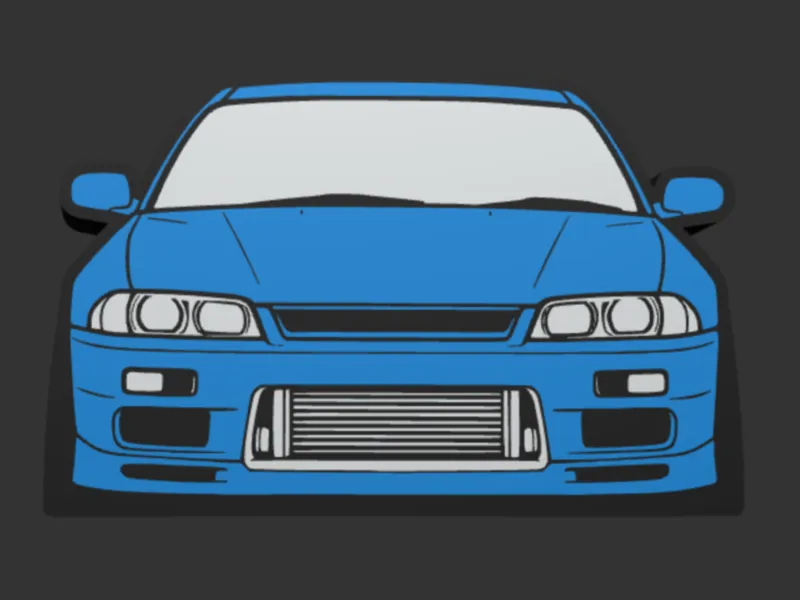 Nissan Skyline R34 Lightbox 