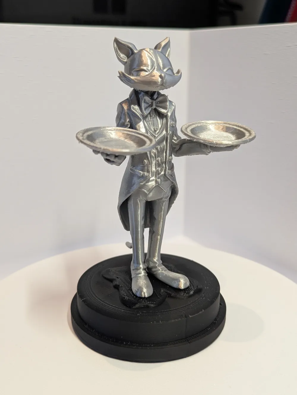 Cat butler No1 - rubber holder - Free 3D Print Model - MakerWorld