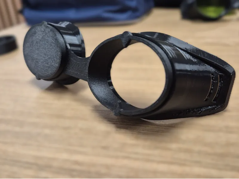 Steampunk Goggles with Replaceable Lens (V2)