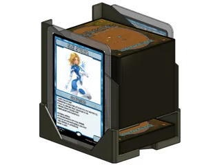 MTG - Commander Caddy - Configurable via OnShape
